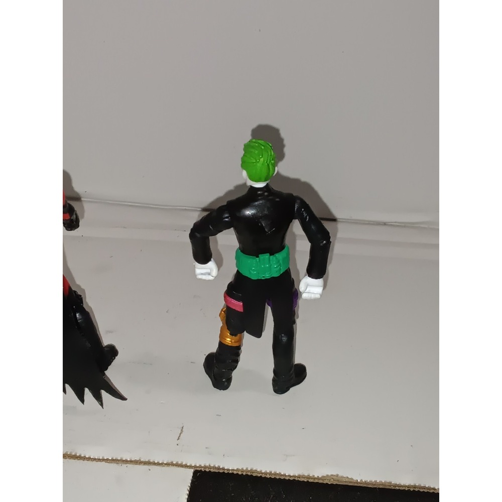 DC Batman THE JOKER  And Robin And Vehicles Master 3.75" Inch Warner Bros - Picture 6 of 8